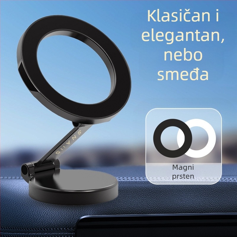 Univerzalni magnetski držač za telefon u autu – za instrument ploču; Marka: Yizhi Valley; Ugradnja: magnetsko prislanjanje; Kompatibilnost: univerzalna