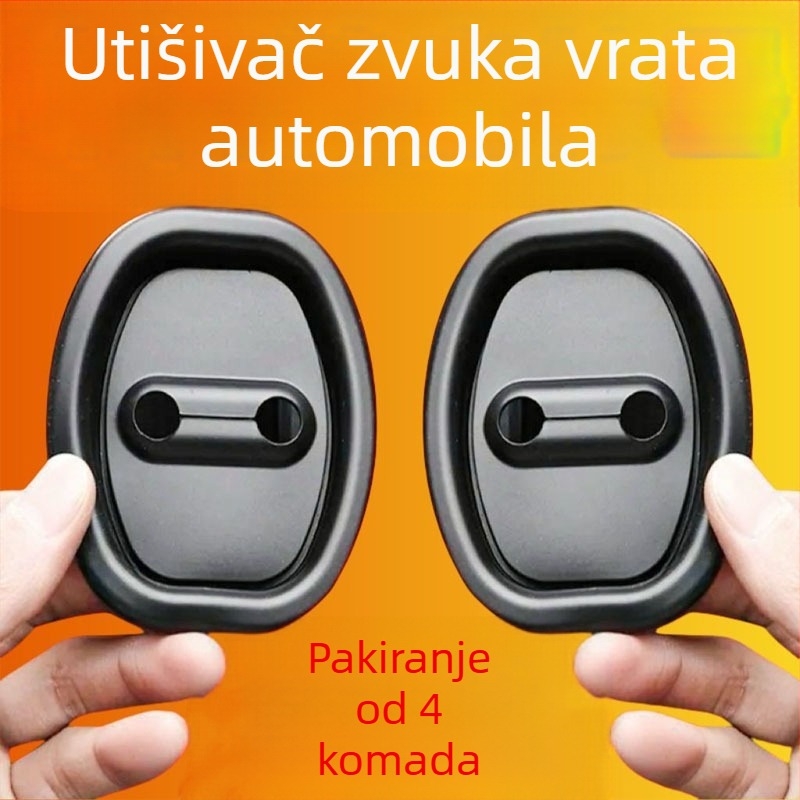 Buffer za vrata automobila s amortizacijskom podlogom i gumastim navlakom za bravu vrata, zaštita od sudara — The First Force