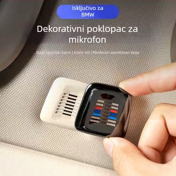 BMW unutarnje metalno kućište mikrofona (Metalna konstrukcija, Prilagodljivo, Ispis logotipa, Model: BMW metalno kućište mikrofona)