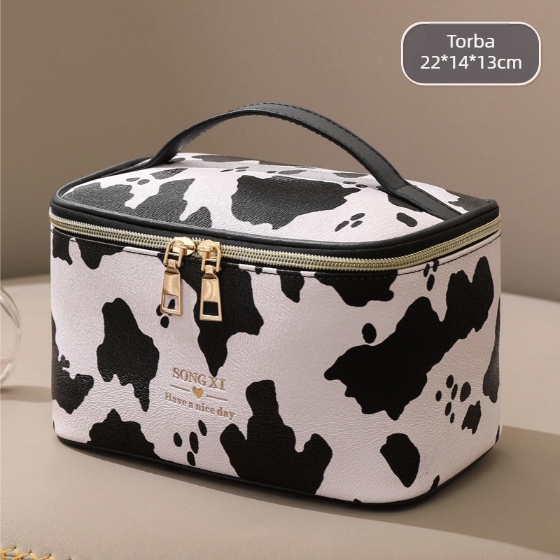 Torbica za kozmetiku, oblik torbe za ručno nošenje, umjetna koža, višestruka uporaba, za putovanja