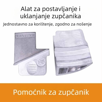 Pomoćnik za montažu timinga zupčanika s rastezljivim remenom i pomoćnim kotačem za demontažu/montažu – elastični dodaci, alat za auto održavanje