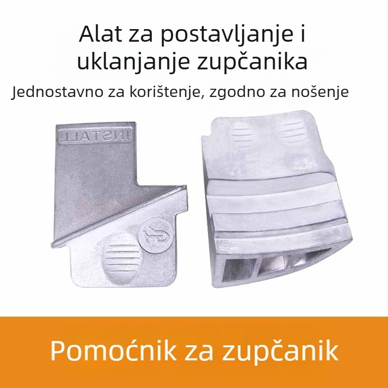 Pomoćnik za montažu timinga zupčanika s rastezljivim remenom i pomoćnim kotačem za demontažu/montažu – elastični dodaci, alat za auto održavanje