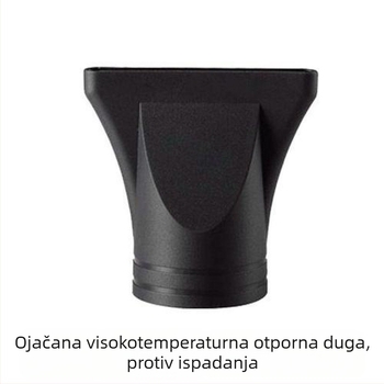 Priključak za sušilo za kosu – nastavak oblika kljuna kornjače (duckbill) koncentrator, otporan na visoke temperature, profesionalna upotreba u frizerskom salonu; marka: Other; porijeklo: Kina; model: Other; izdano: 2023