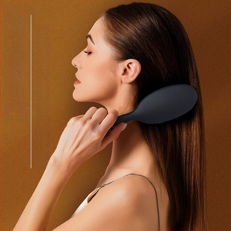 Četka za kosu s ovalnom pločom od ABS-a, s zračnim jastučićem i masaža vlasišta