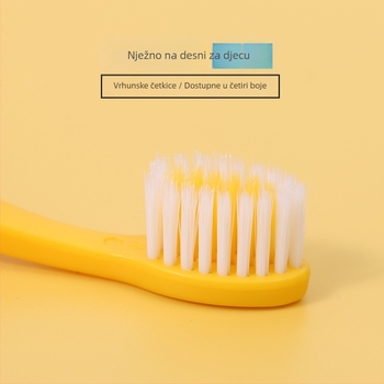 Le tooth dječja četkica za zube, 8-dijelni set, za djecu 3–12 godina, meke dlačice
