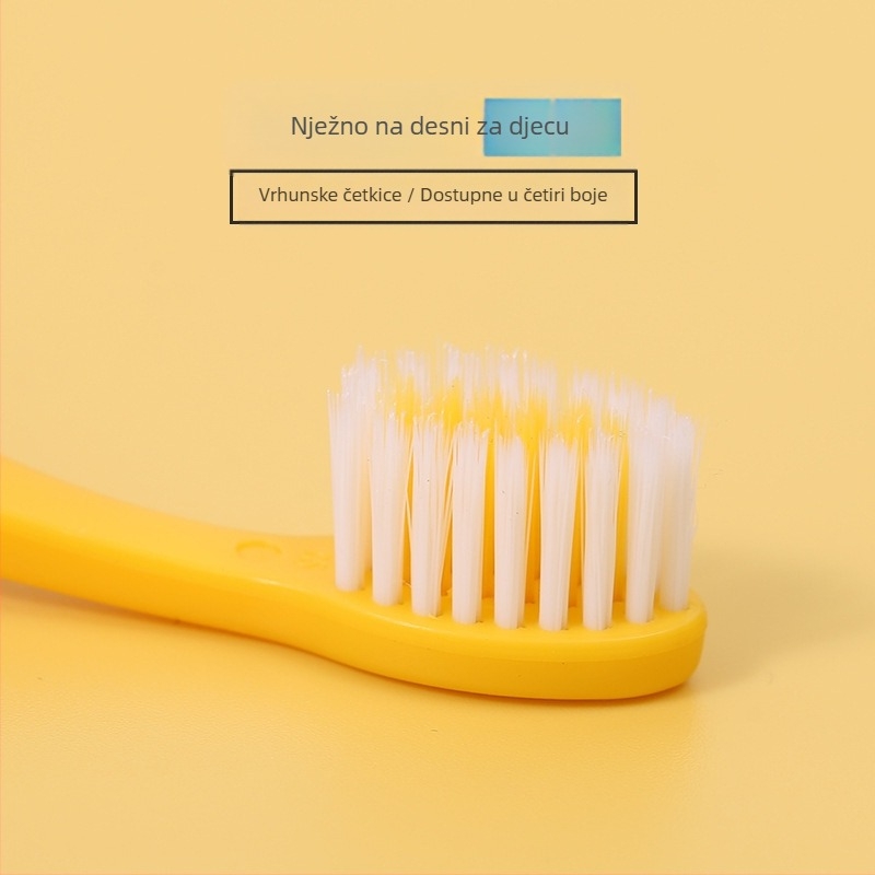 Le tooth dječja četkica za zube, 8-dijelni set, za djecu 3–12 godina, meke dlačice