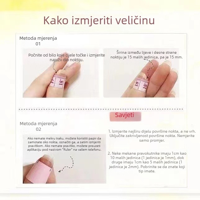 Set umjetnih noktiju za nanošenje, uklonjivi i ponovne upotrebe, uzorak bombona, za žene, Podrijetlo: Jiangsu