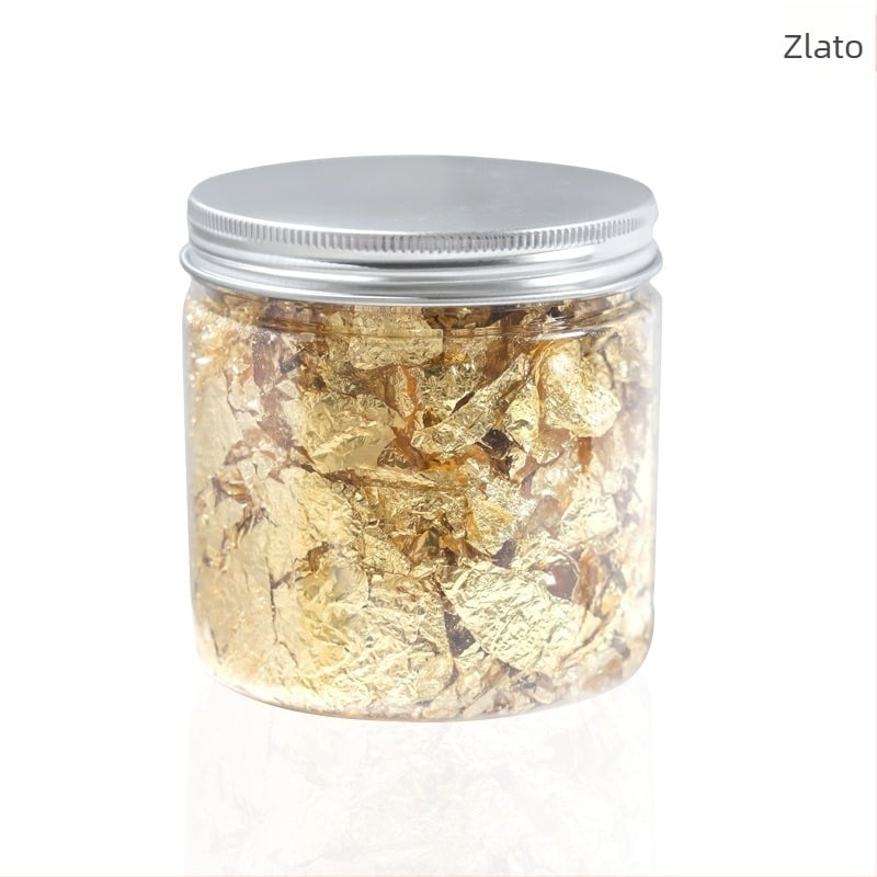 Fragmenti metalne folije za nokte – NEWBY, metal, blok uzorak, licencirana privatna oznaka