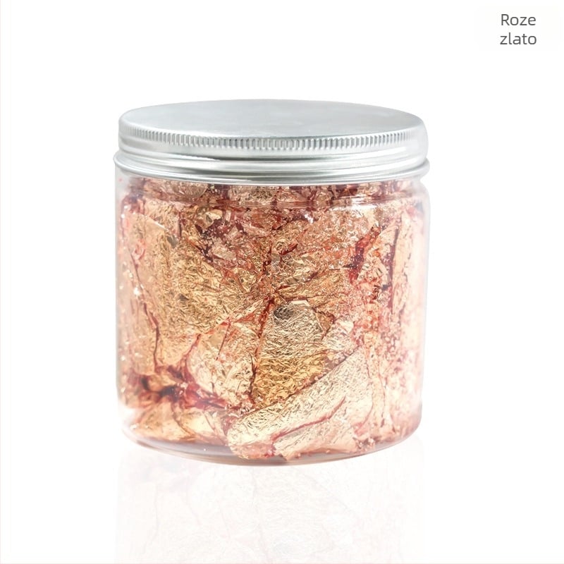 Fragmenti metalne folije za nokte – NEWBY, metal, blok uzorak, licencirana privatna oznaka