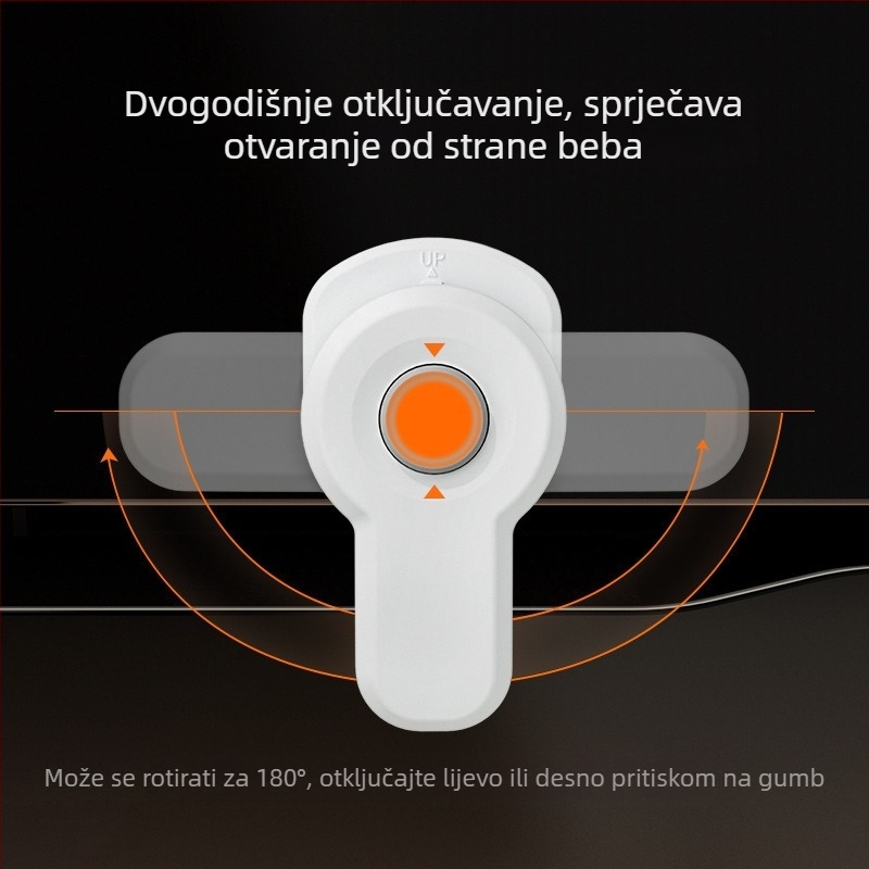 Sigurnosni brava za vrata mikrovalne pećnice za djecu – domaći proizvod, marka: druga, bez privatne oznake