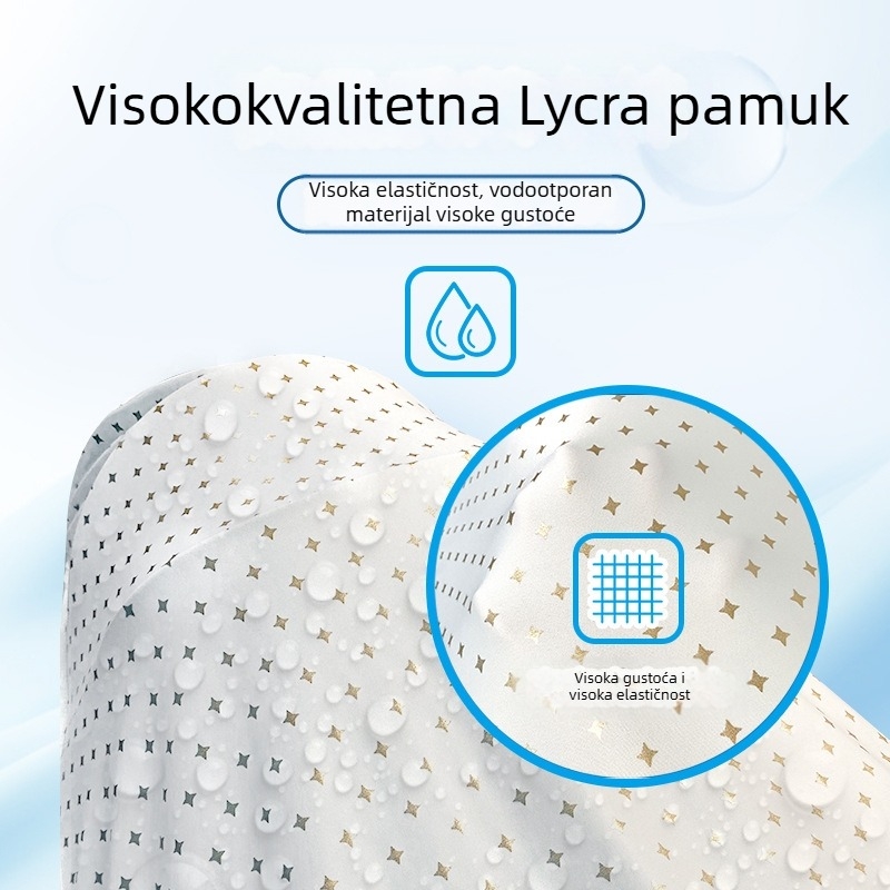 Sjenilo za kolica, UV zaštita, univerzalni puni pokrov, otporno na vjetar, odvojivo, Lycra pamuk materijal