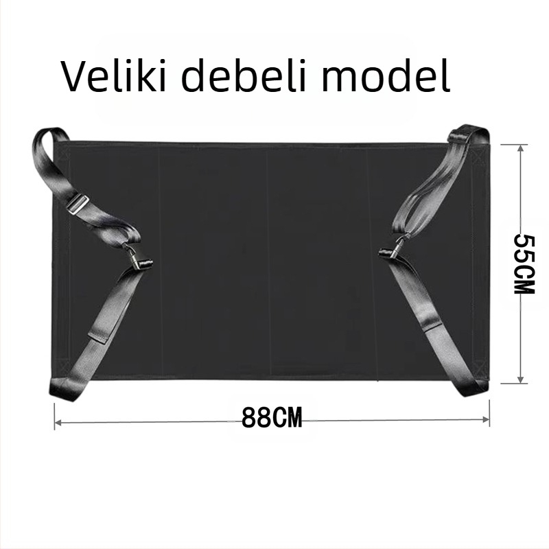 Prijenosni dječji hamak za putovanje z avionom - površina od tkanine, model Travel Hammock, maksimalna nosivost 30 kg, težina 350 g
