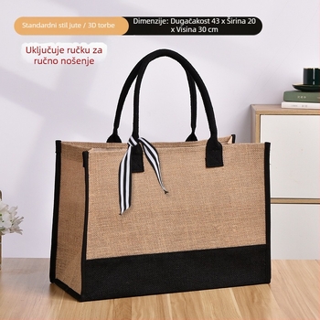 Moderna laminirana platnena tote torba s mogućnošću printa logotipa – velik kapacitet, UV digitalni ispis i sitotisak