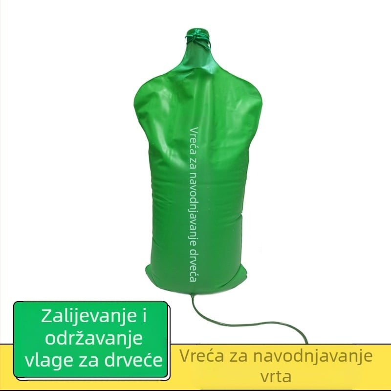 Vrećica za kapljično navodnjavanje drveća — prilagodljiva mikro-navodnjavalačka vrećica za vlagu, plastična, kapacitet 15/40, automatski odvod vode