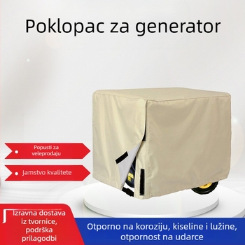 Kryt za generator od Oxford platna — vodootporan i prašinu otporan, proširiv, s logotipom tiskom, mogućnost prilagodbe