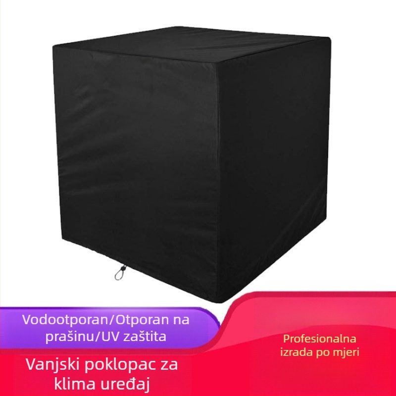 Vanjski pokrov za klima-uređaj s zaštitom od prašine i kiše