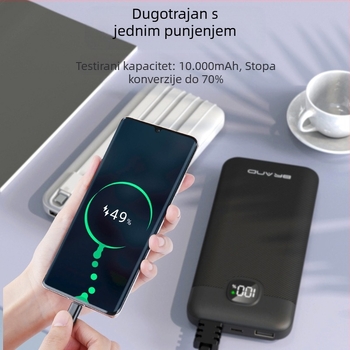 Prijenosna vanjska baterija - PD 22.5W brzo punjenje, 10000mAh, QC3.0, Li-ion polimer, model S330W