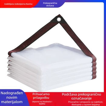 Debelo vodootporno platno za vanjsku sjenicu i izolaciju, vodootporna plastična tkanina za zelene biljke