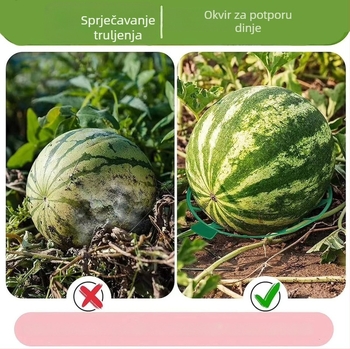 Plastična posuda za sadnju dinje i voća sa čvrstom podrškom za vrt