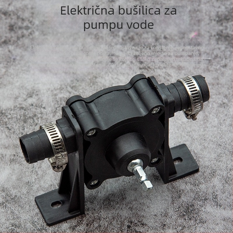 Pumpa za vodu pokretana bušilom za kućnu upotrebu — za akvarij, prijenos vode, usisavanje, pod tlakom vakuuma