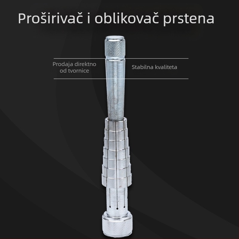 Proširivač prstena — prenosni alat od aluminijskog legura za svakodnevnu upotrebu (Marka Dragon; Materijal: aluminijski legura; Svrha: svakodnevna uporaba)