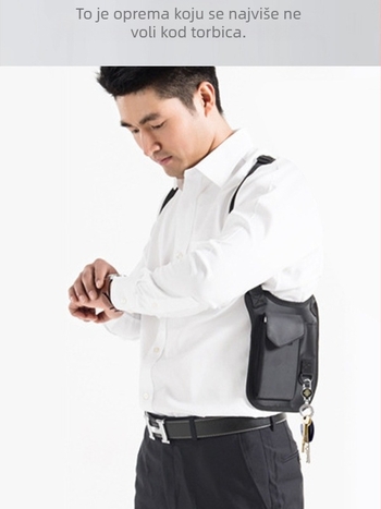 CWILKES Anti-theft torba za podlakticu za outdoor sportove — najlon, prozračna, vodootporna, ultralakana, proširiva