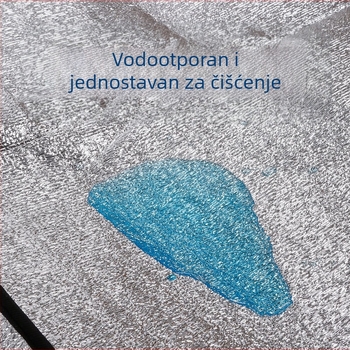Veli kamp-madrac za vanjski šator s EVA aluminij folijom, deblji, vlagootporan i vodootporan, za više osoba, model HW-D1676, tkanina: srednja PE pjena + dvije strane aluminijske folije