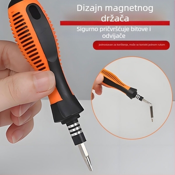 Golden Snail 37-u-1 set odvijača – magnetski, Philips, precizni, 45# čelik