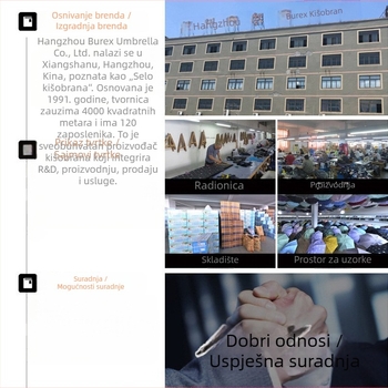 Trostruki sklopivi kišobran s UV zaštitom UPF > 50, tkanina 190T, 8 rebara od željeza, ispis logotipa dostupan, ručno otvaranje