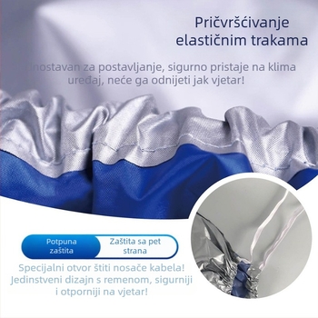 Pokrov vanjske jedinice klimatizacije – zaštita od sunca, kiše i prašine