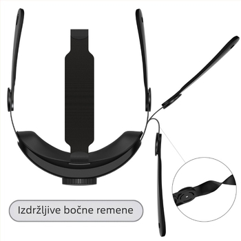 VR dodatak za glavu za Meta Quest 3 All-in-One – udobno pristajanje, jednostavna instalacija, OEM obrada, težina 225 g