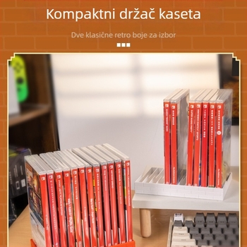 Stalak za karte Switch OLED, kapacitet 12 pretinaca, ABS materijal