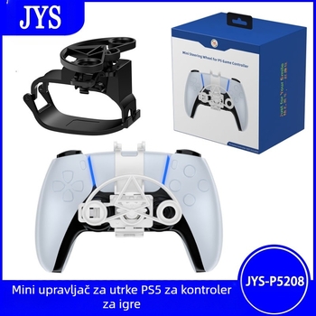 JYS PS5 Mini volan za igre – model JYS-P5208, ABS materijal, 58.5 g, kompatibilan s PS5