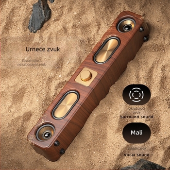 Bluetooth zvučnik s IPX7, dvostruki rog zvučnici, snaga 10W, ugrađena baterija 1000–1200 mAh, frekvencijski odziv 100 Hz–20 kHz