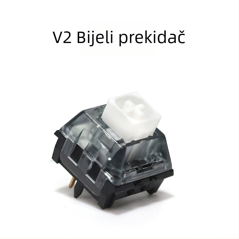 Kailh BOX V2 mehanički prekidač za tipkovnicu, linearni, hot-swappable, univerzalna kompatibilnost, 2 g po prekidaču