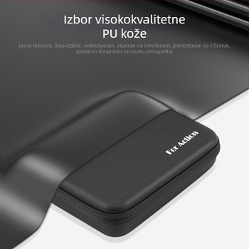 XFJI PU torbica za DJI Action3/4 kamere, udoban crossbody dizajn