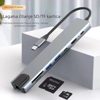 LTC HD168 docking stanica, višefunkcionalna, OEM obrada, nacionalna garancija