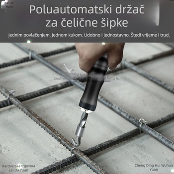 Poluautomatski alat za vezivanje armature od 304 nehrđajućeg čelika, Chengdinghui, izdanje zimi 2022