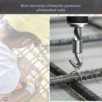 Poluautomatski alat za vezivanje armature od 304 nehrđajućeg čelika, Chengdinghui, izdanje zimi 2022