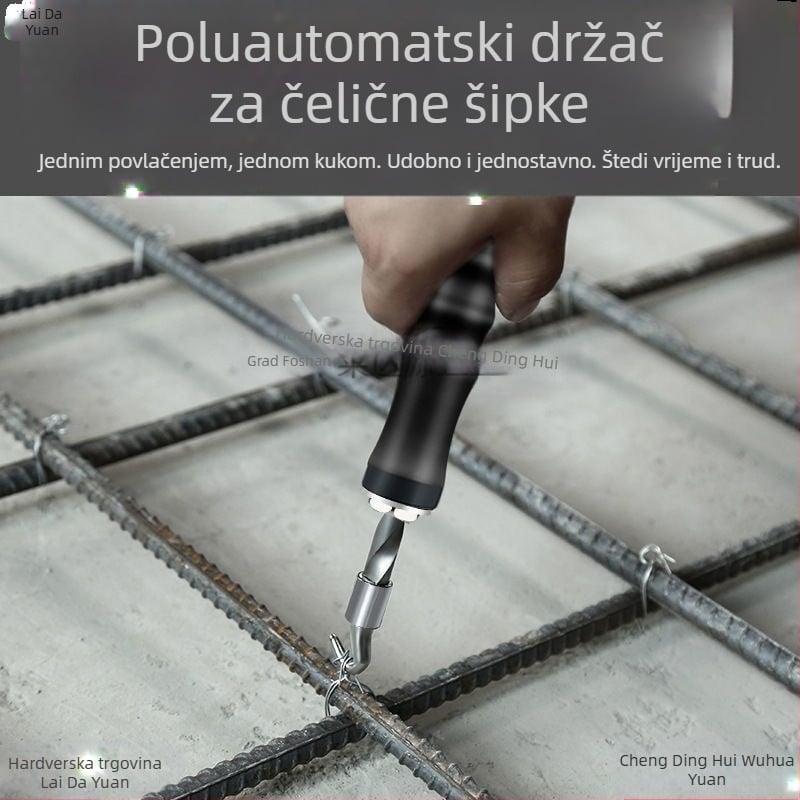 Poluautomatski alat za vezivanje armature od 304 nehrđajućeg čelika, Chengdinghui, izdanje zimi 2022