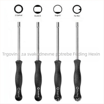 LISM odvijač za karburator za preciznu prilagodbu, nikl-króm čelik nehrđajući, izolirano, nije magnetsko, težina 0.1