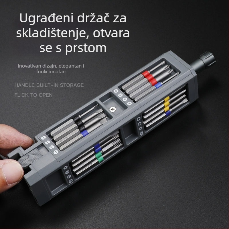 Arrizo magnetni set odvijača za mobitele i prijenosna računala, precizni alati za popravak, Cr-V čelik, težina 550 g