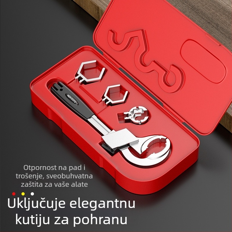 Otis ključ za cijevi, krom-vanadijski čelik, 570 g, vodovodni alat