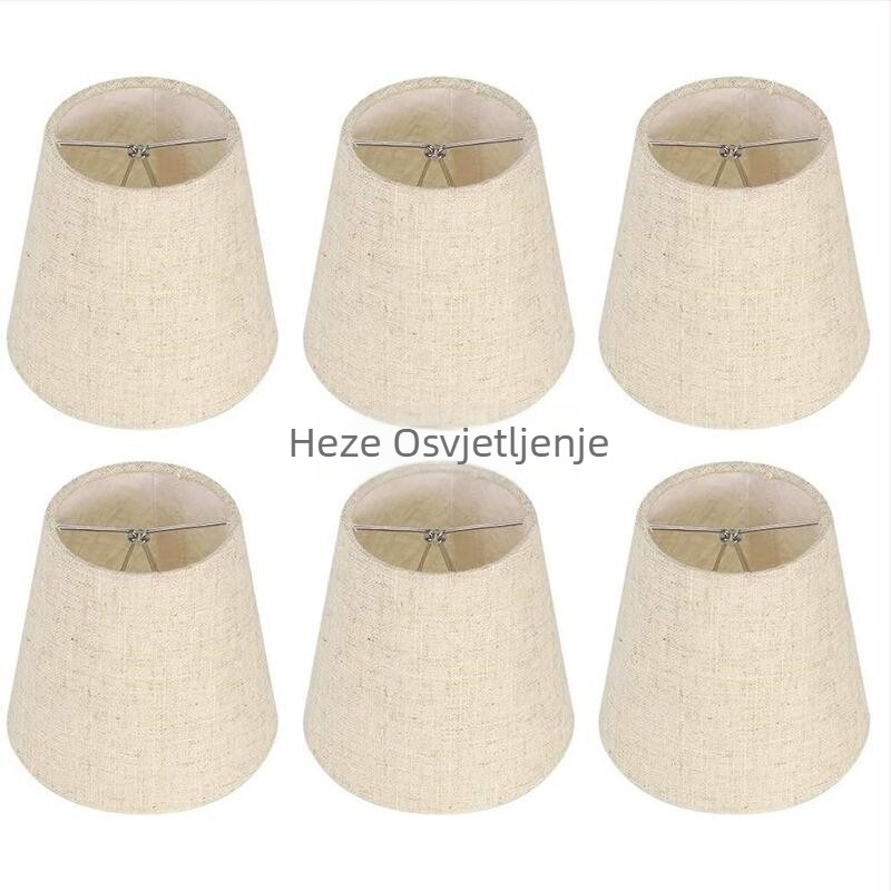 Abažur od platna A041, balon-tip, materijal: platno, debljina 0.4, pogodan za lustru i zidnu svjetiljku
