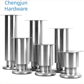 Podesive noge od nehrđajućeg čelika CJ-021 za namještaj: ormarići, kauč, TV stalak, stolić, krevet