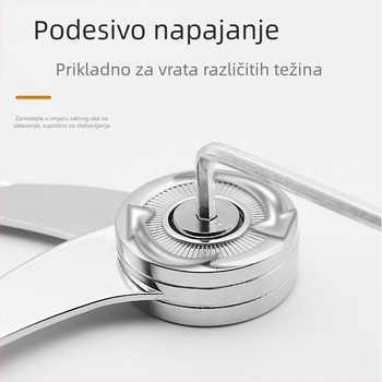 Tong Ya držač vrata ormarića s automatskim zaključavanjem, od cinkove legure, model ZCG001-1, Tong Ya, die casting proces, za garderobe i ormariće