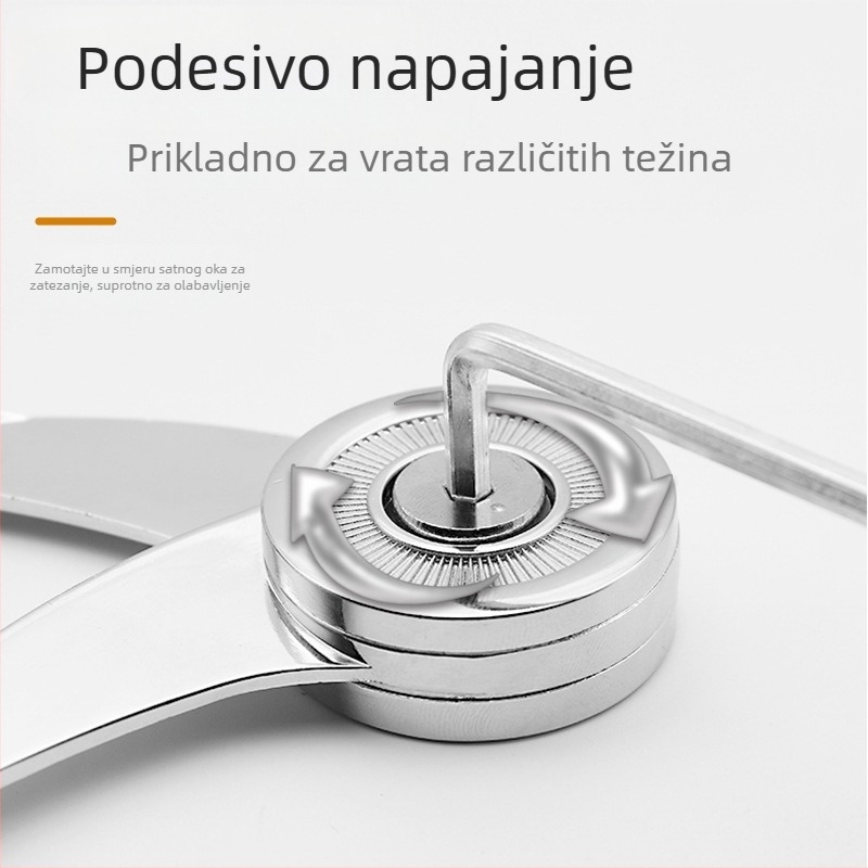 Tong Ya držač vrata ormarića s automatskim zaključavanjem, od cinkove legure, model ZCG001-1, Tong Ya, die casting proces, za garderobe i ormariće