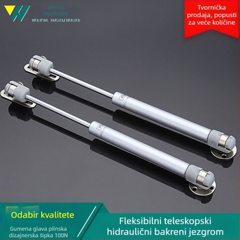 Gasni potisnik A01 za vrata ormarića – Weina Hardware, hladni valjani čelik + nehrđajući čelik + ABS, moderan stil