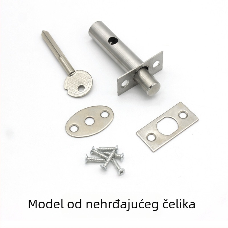 Brava vrata cijevnog bunara s skrivenim križnim ključem, model 001, za metalna, drvena i protupožarna vrata.