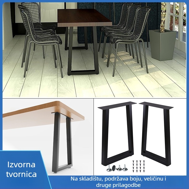 Stolni nosač, DIY držač, ugljična čelika, model ZJ1-2, završna obrada pečenim premazom